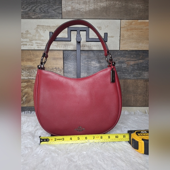 Coach Leather Shoulder Bag - Picture 2 of 9